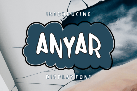 Anyar: A Playful Display Font for Creative Branding