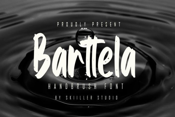 Barttela: A Modern Font for Handmade Creations