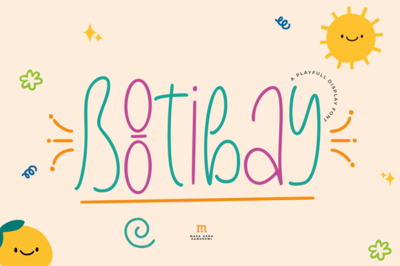Bootibay: A Playful Display Font for Eye-Catching Campaigns