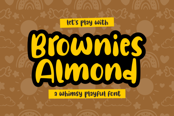 Brownies Almond Display Font Review