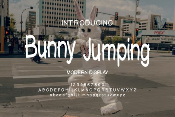 Bunny Jumping Font Review for Campaign Design