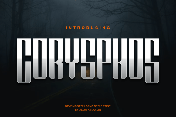 Corysphos Font for Modern Branding and Visual Impact
