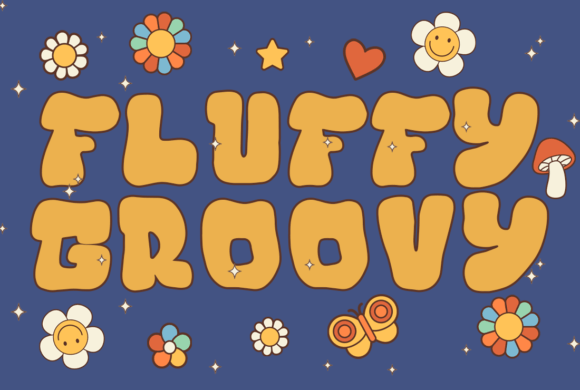 Fluffy Groovy Font Review for Branding Projects