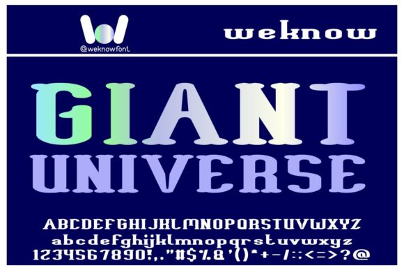 Giant Universe Font for a Fresh Editorial Look