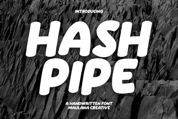 Hash Pipe Font for Handmade Creations