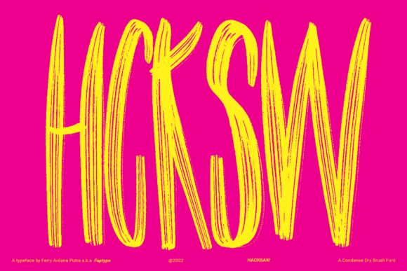 How Hacksaw Font Transformed My Brand’s Visual Identity