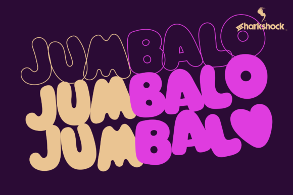 Jumablo: A Playful Display Font for Bold Campaigns