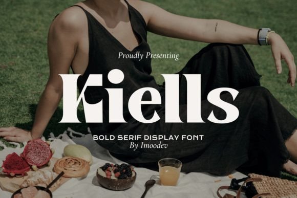 Kiells: A Modern Display Font for Branding Projects