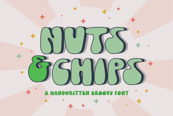 Nuts and Chips Font for Branding Projects