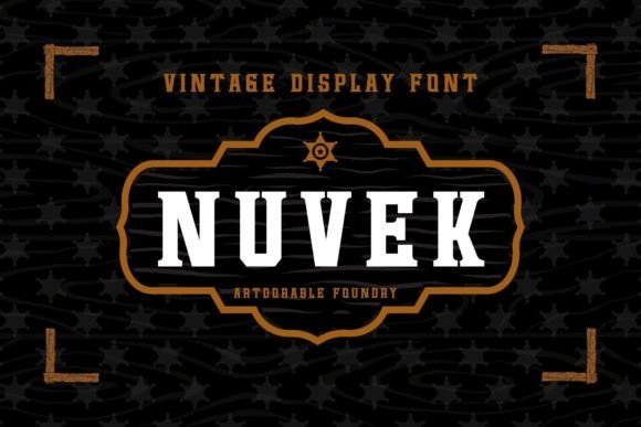 Nuvek Display Font for Web Design