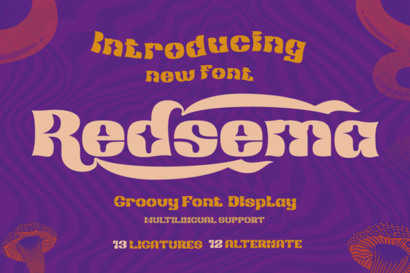 Redsema: A Display Font for Bold Brand Statements