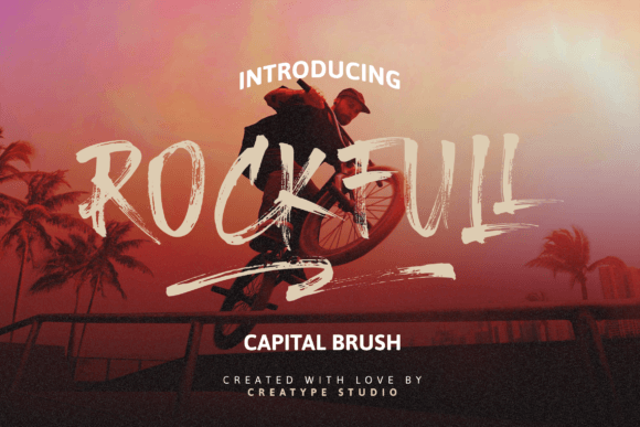 Rockfull: A Hand-Brushed Font for Bold Branding