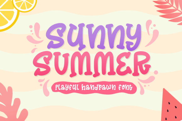 Sunny Summer Font Review: A Quirky Display Typeface for Creative Brands