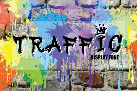 Traffic Font for Web Design Projects