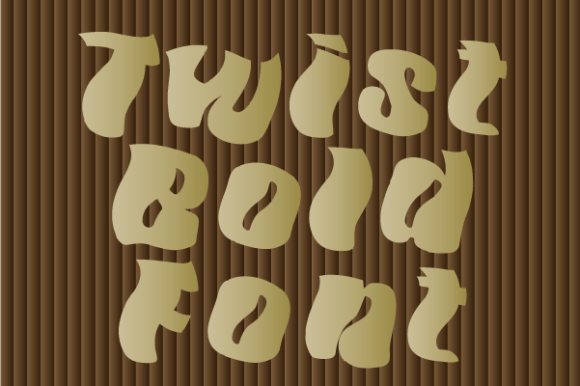 Twist Bold: A Playful Display Font for Digital Creativity