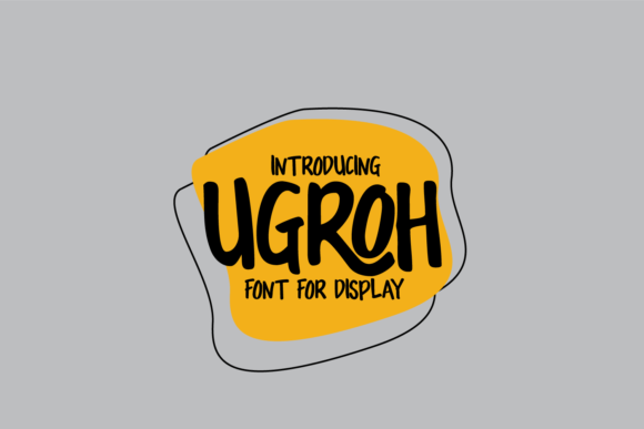 Ugroh: A Handwritten Font That Elevates Brand Identity