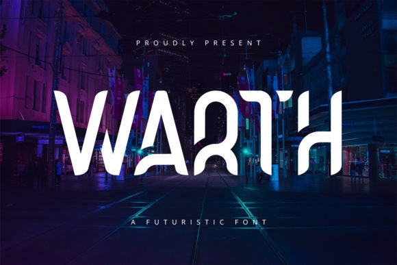 Warth Font for Handmade Creations and Product Design